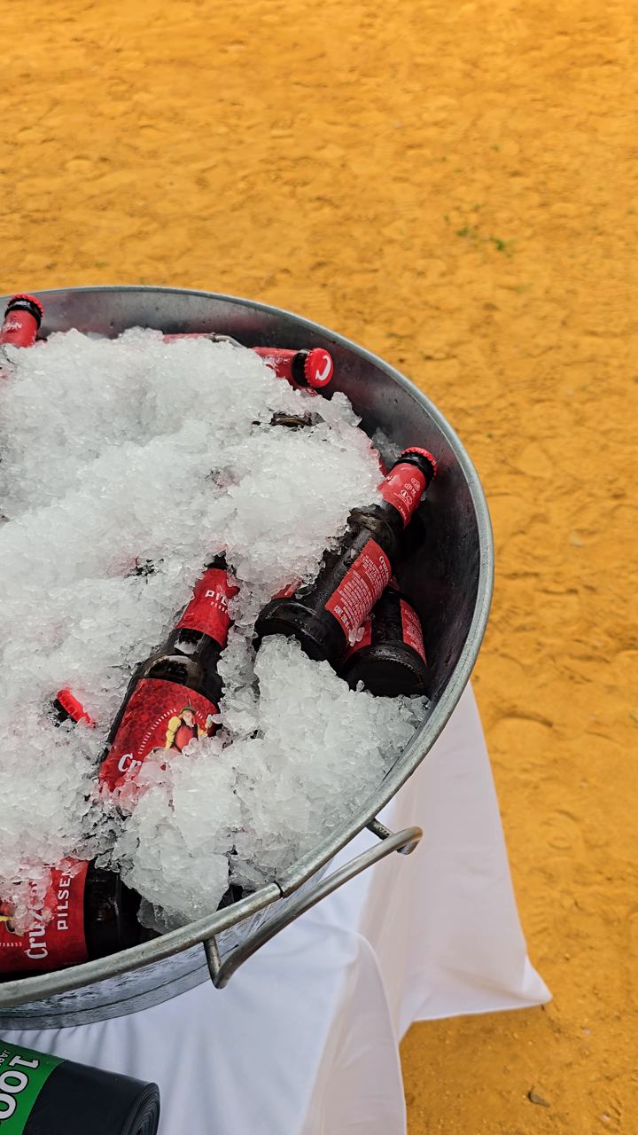 Bebidas en hielo para el aperitivo